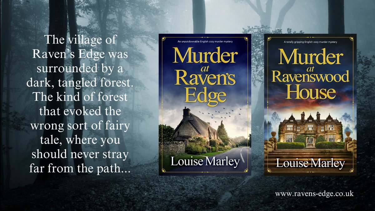 🐦‍⬛🐦‍⬛🐦‍⬛ Try before you buy! 🐦‍⬛🐦‍⬛🐦‍⬛

The first chapters of both my new books #MurderAtRavensEdge and #MurderAtRavenswoodHouse are available to read on my website: 

ravens-edge.co.uk/murder-at-rave…

#CozyMystery #MysteryBooks #CozyCrime #CosyMystery #AnEnglishVillageMystery #RavensEdge