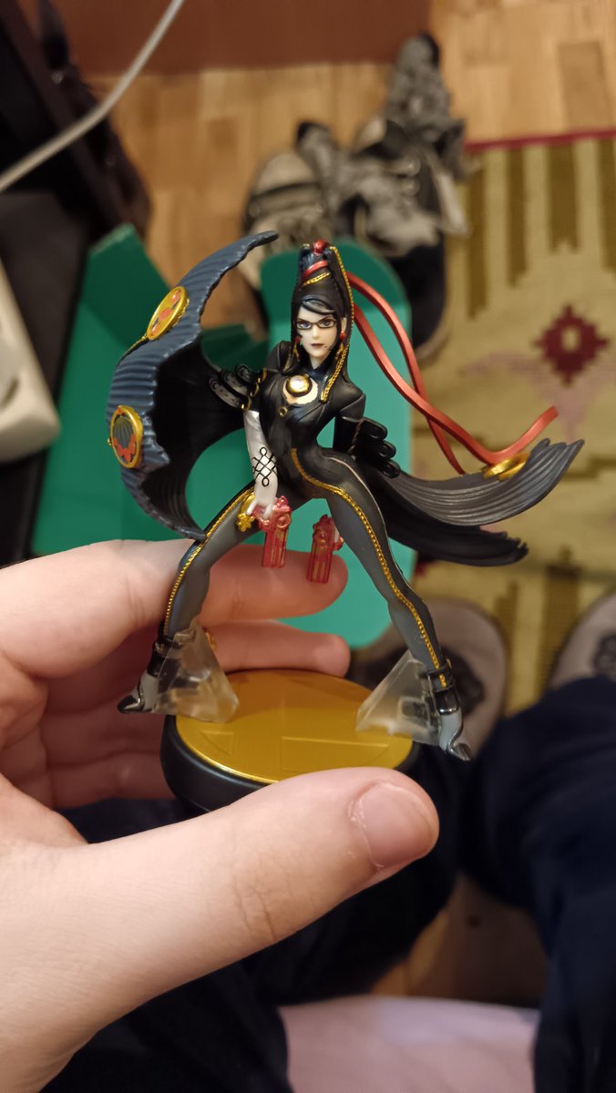 I FINALLY HAVE MY BAYO1 AMIIBO 😭😭😭