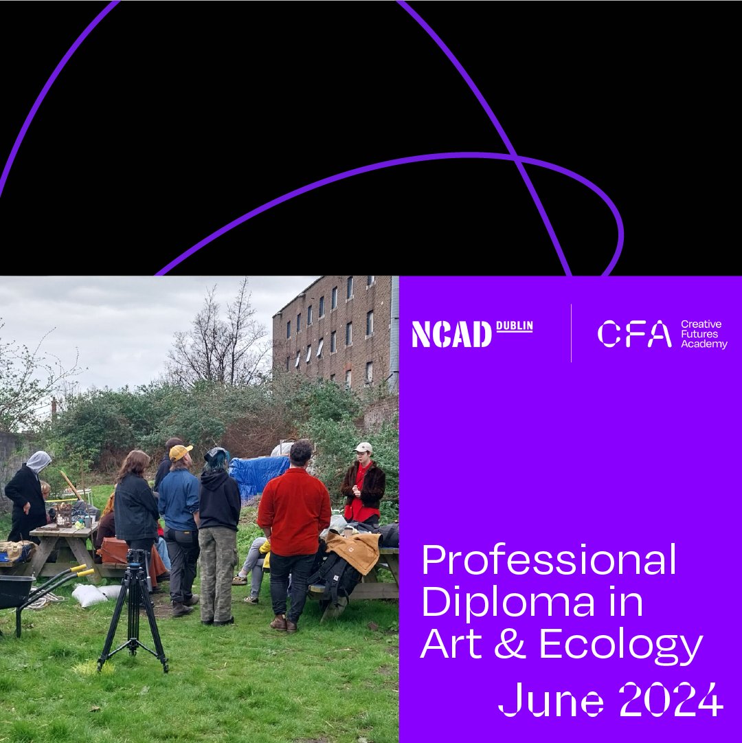 @creativefuturesacademy (@creativefutur16) on Twitter photo CFA at <a href="/NCAD_Dublin/">National College of Art & Design</a>'s 'Professional Diploma in Art and Ecology' introduces learners to the contemporary and historical field of art and expanded ecologies through situated environmental learning🌿 HCI Subsidy Funding of up to 80% available*
creativefuturesacademy.ie/courses/profes… #art #ecology CFA at <a href="/NCAD_Dublin/">National College of Art & Design</a>'s 'Professional Diploma in Art and Ecology' introduces learners to the contemporary and historical field of art and expanded ecologies through situated environmental learning🌿 HCI Subsidy Funding of up to 80% available*
creativefuturesacademy.ie/courses/profes… #art #ecology