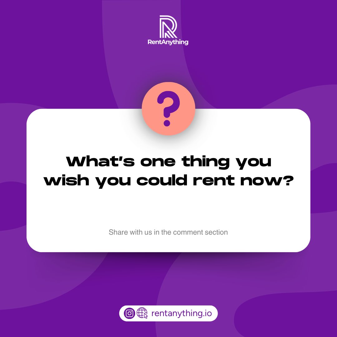 We would like to hear from you! 

#weekendiscoming #thankgoditsfriday #rentalproperties #rentanything #rentalsolutions #weekendishere #lagosnigeria🇳🇬 #fridayquotes #eventrentals #vacationrentals #vacationrentalhomes #shortlethomes #shortletapartments #shortletlagos #shortlets