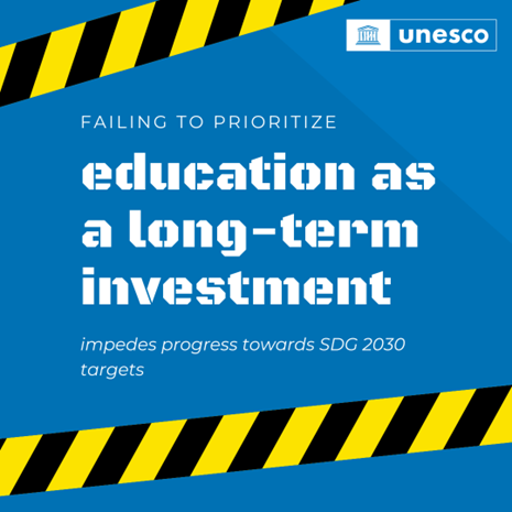 🚨 Investing in education is the cornerstone for holistic development. It's crucial for governments and organizations to prioritize education in policy planning. Let's join forces in #LeadingSDG4: unesco.org/sdg4education2…