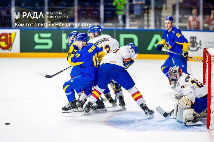 🏒 The men's national ice hockey team of Ukraine won the fourth consecutive victory at the World Championship in Division 1B and has every chance of promotion! — the Youth and Sports Committee. Details: t.me/verkhovnaradao…