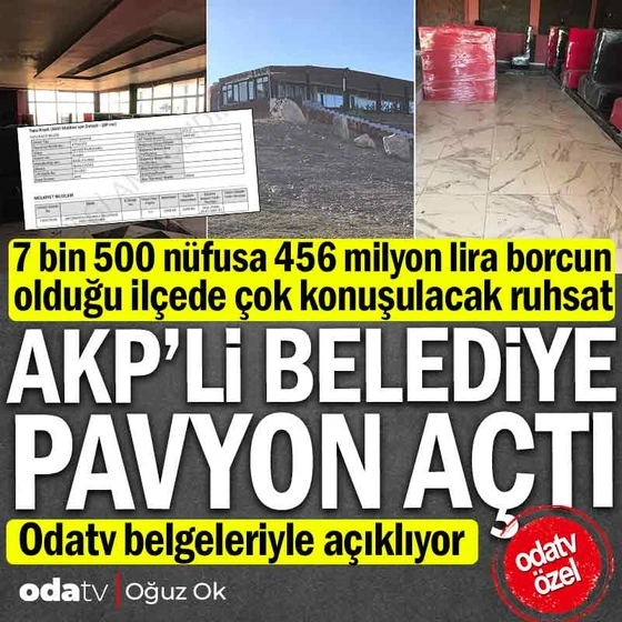 #31martsecimleri
Eski #AKP'li #Nevşehir #Kozaklı Belediyesi
Belediye arsasına pavyon ruhsatı vermiş
İyiki #Seçim'i kaybetmiş yoksa az daha
'Pavyoncu başkan' olarak anılacaktı
7.500 nüfusa yıkılan 456 milyon
borcun hesabı sorulacak mı?
#Yargı devreye sokun!
odatv.com/guncel/7-bin-5…