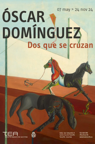 🖌️Disfruta de la exposición dedicada al pintor surrealista canario Óscar Domínguez 'Los dos que se cruzan'. Visítala en el @teatenerife hasta el 24 de noviembre. 🔗teatenerife.es/exposicion/osc… #TenerifeDespiertaEmociones