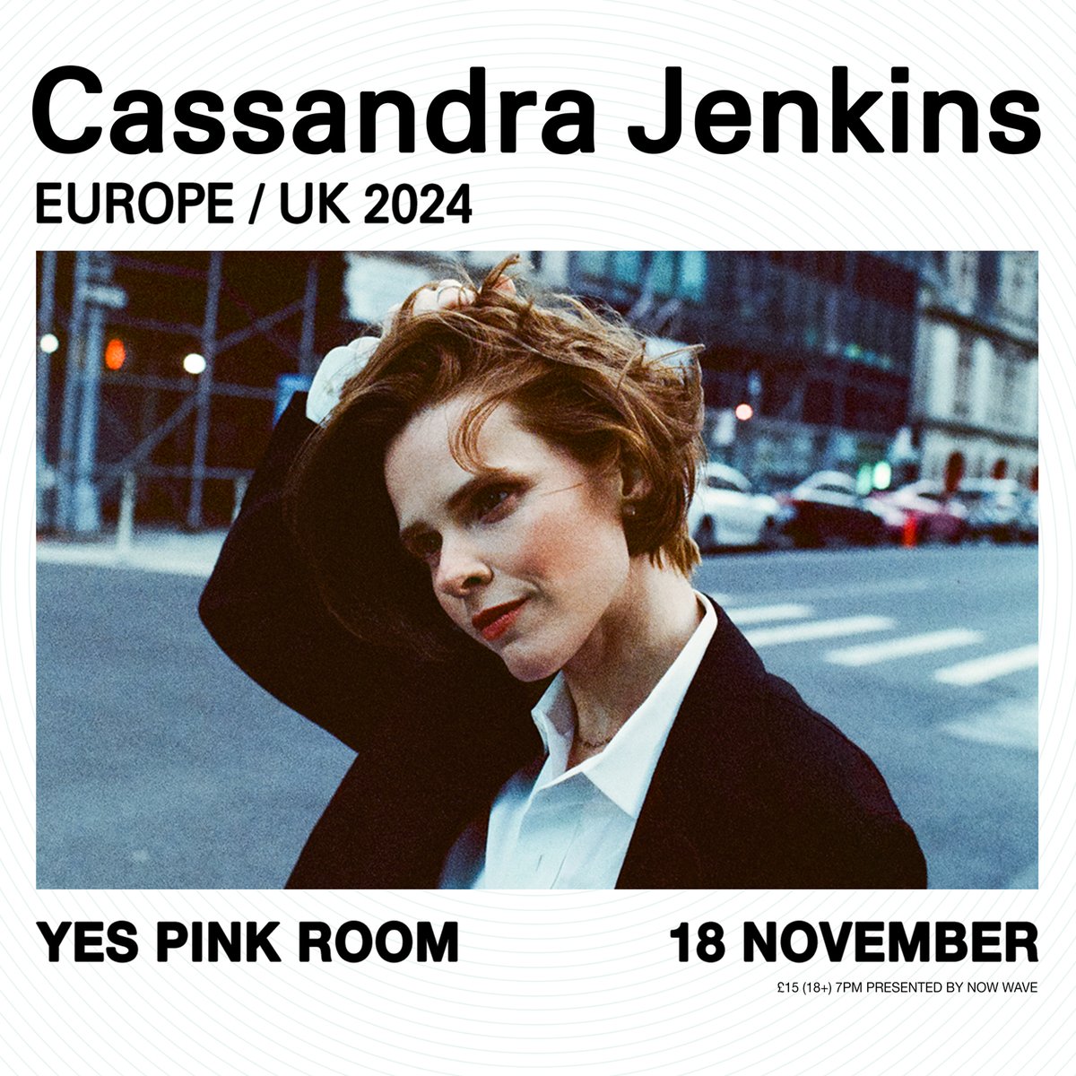 ON SALE NOW... @CassFreshUSA , live at YES Pink Room 18th November 2024 Tickets available here -> seetickets.com/event/cassandr…