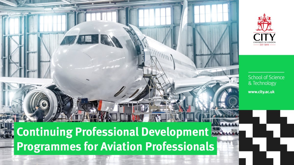 Level up your aviation career with one of the many Aviation Management CPD courses all approved by the Royal Aeronautical Society here at City, University of London! Click the link below for more information and to explore the range of individual courses. city.ac.uk/prospective-st…