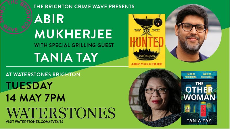 Newsflash! Our special guest for 14 May, for a half hour grilling before @radiomukhers is @taniatay88, who will be talking about her gripping debut domestic noir novel The Other Woman. Tickets: waterstones.com/events/brighto…