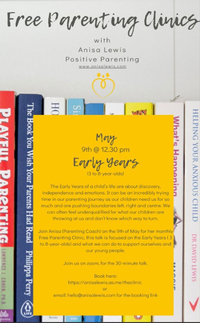 Free Parenting Class- Early Years