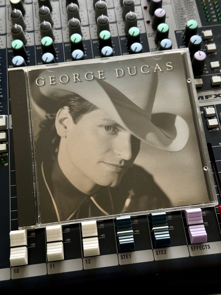 @GeorgeDucas congratulations on your upcoming album! Can hardly believe it was 30 years ago when I bought your debut. I’ve been playing ‘Teardrops’ and ‘Hello Cruel World’ on my @MartinGuitar D-28 ever since. Classic #countrymusic