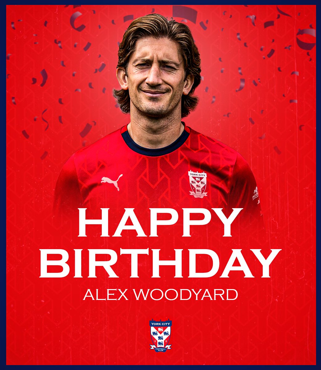 🥳 Happy 31st Birthday, Alex. Have a great day! 👊 #YCFC 🔵🔴