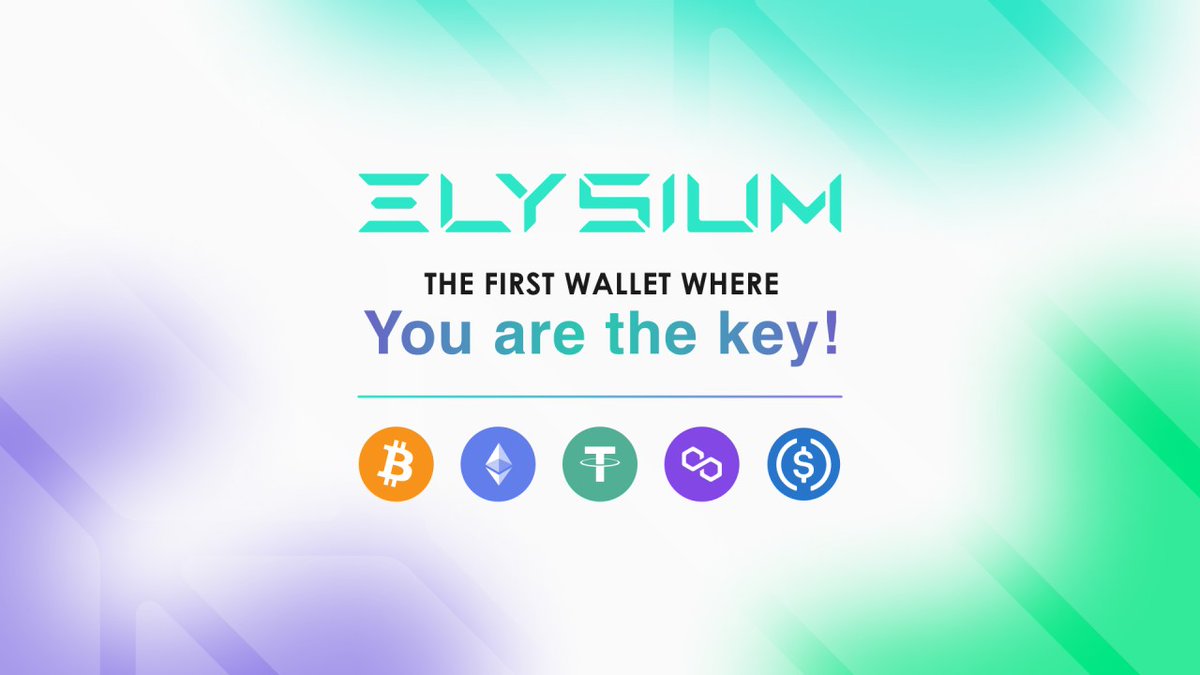 Green or red candles, with Elysium you own your Crypto.

We are working to revolutionise and improve self-custody as you know it.

𝐘𝐨𝐮 𝐚𝐫𝐞 𝐭𝐡𝐞 𝐤𝐞𝐲.