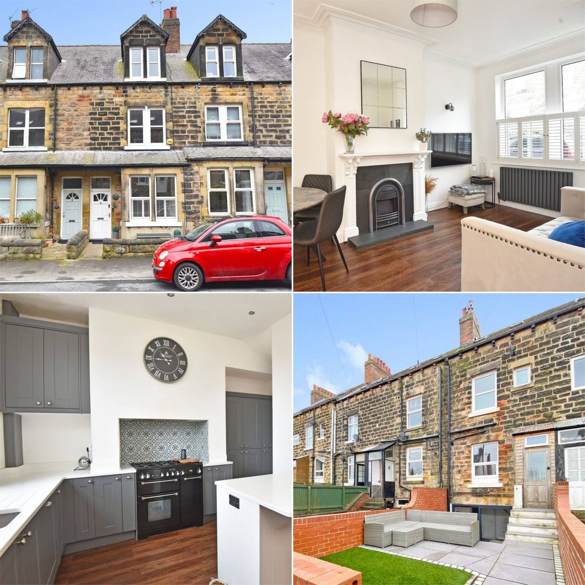 A beautifully presented, newly refurbished 4-bed property with an attractive paved garden. 27 College Road, Harrogate, HG2 0AQ £400,000 (offers over) To view, call 01423 562531. - - #harrogate #property #forsale #newlyrenovated #theharrogateagent #harlowhill