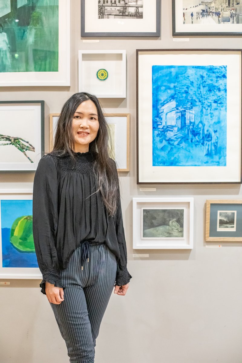 Latest blog post: Interview with artist Yin Wang, winner of best ORIGINAL PRINT prize from St Cuthberts Mill at The Gallery at @greenandstone ‘Works on Paper’. stcuthbertsmill.blogspot.com/2024/05/artist… #stcuthbertsmill #filagroup #greenandstonegallery