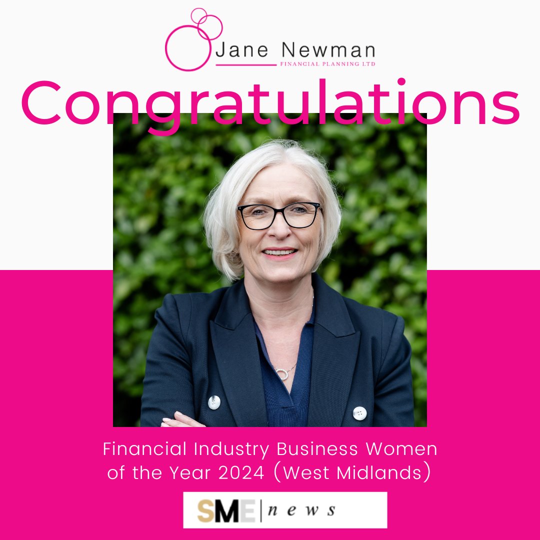 What an exciting way to end the week! Jane Newman has been named Financial Industry Business Women of the Year 2024 (West Midlands) by SME News within the UK Enterprise Awards. Jane is honoured to receive this award and will celebrate with the JNFP team.
#WorcestershireHour