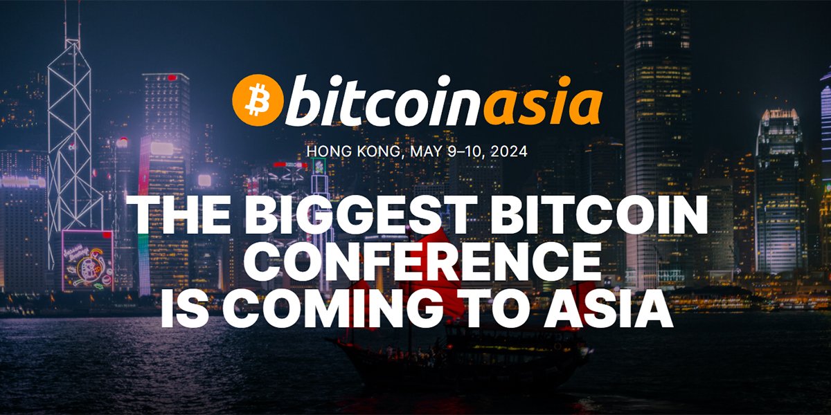 Anyone coming to Hong Kong for #bitcoinasia? We are joining @BitcoinConfAsia as as community partner🇭🇰 . We'll see you there! If you didn't get your ticket yet - we have a special 21% discount code available - DCENTRAL21 asia.b.tc/discount/DCENT…