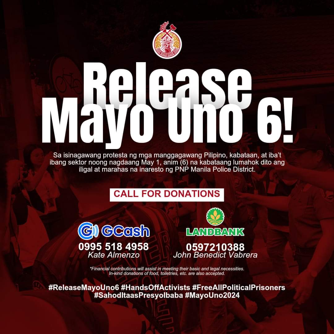 𝐑𝐄𝐋𝐄𝐀𝐒𝐄 𝐌𝐀𝐘𝐎 𝐔𝐍𝐎 𝟔!

𝗪𝗲 𝗱𝗲𝗺𝗮𝗻𝗱 𝗮𝗰𝗰𝗼𝘂𝗻𝘁𝗮𝗯𝗶𝗹𝗶𝘁𝘆, 𝘄𝗲 𝗱𝗲𝗺𝗮𝗻𝗱 𝗷𝘂𝘀𝘁𝗶𝗰𝗲! 𝗦𝘁𝗮𝗻𝗱 𝘄𝗶𝘁𝗵 𝘂𝘀, 𝗹𝗲𝗻𝗱 𝘆𝗼𝘂𝗿 𝘃𝗼𝗶𝗰𝗲, 𝗮𝗻𝗱 𝘀𝗲𝗻𝗱 𝘆𝗼𝘂𝗿 𝘀𝘂𝗽𝗽𝗼𝗿𝘁.  

#ReleaseMayoUno6