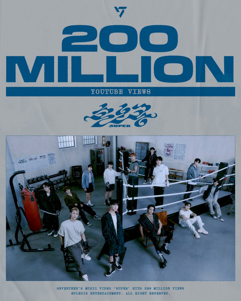 SEVENTEEN(세븐틴) '손오공' M/V Hits 200 Million Views🎉 #SEVENTEEN #세븐틴 #FML #손오공 #Super #Super200MViews #Super200MillionViews