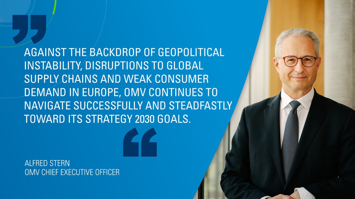 CEO Alfred Stern on #OMV's robust start to 2024 #omvresults.