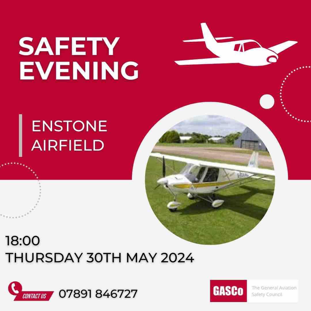 Happy #wingfriday everyone, have a great weekend, and a quick reminder that @enstoneflying are running a @GASCo_FS night on the 30 May