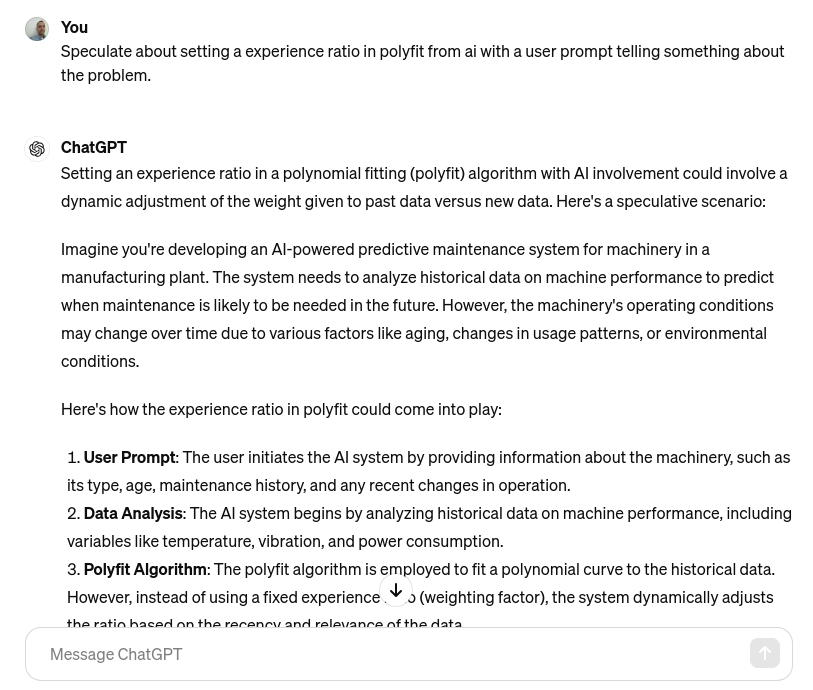 #Superintelligence - Add an ai prompt to any function in python sklearn or numpy like modules to get experienced params. So for ai or machine learning you add prompt describing the problem so you get experience adapted parameters and result. @gabrielpeyre