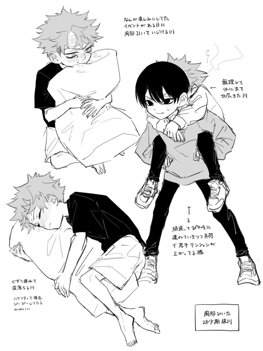 あ〜体不描いてるときがいちばん元気(お題箱) 