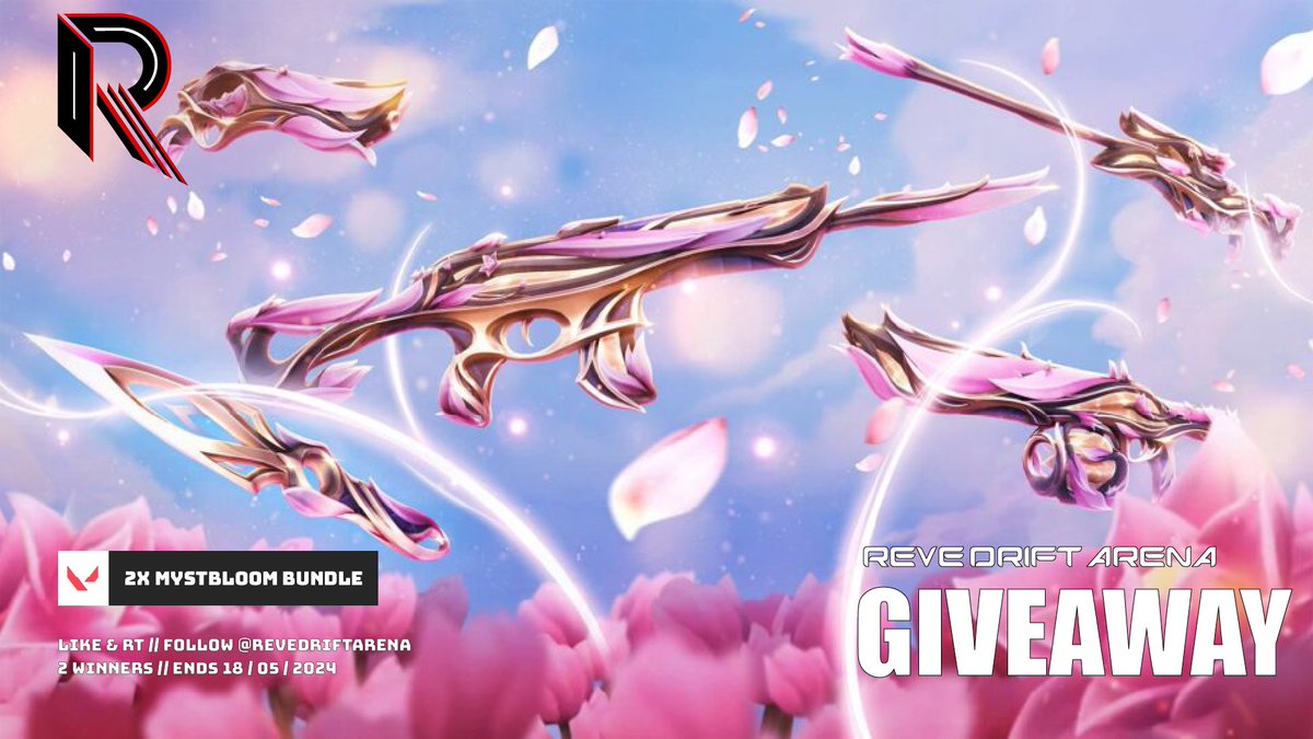 🌷MYSTBLOOM BUNDLE GIVEAWAY🌷

✅FOLLOW US @ReveDriftArena
✅LIKE & RT THIS TWEET
✅TAG 2 FRIENDS

🌷 2 winners will announce on 18th May 2024 🌷

🌷Disclaimer : For International Winners, please prepare your PayPal Acc🌷