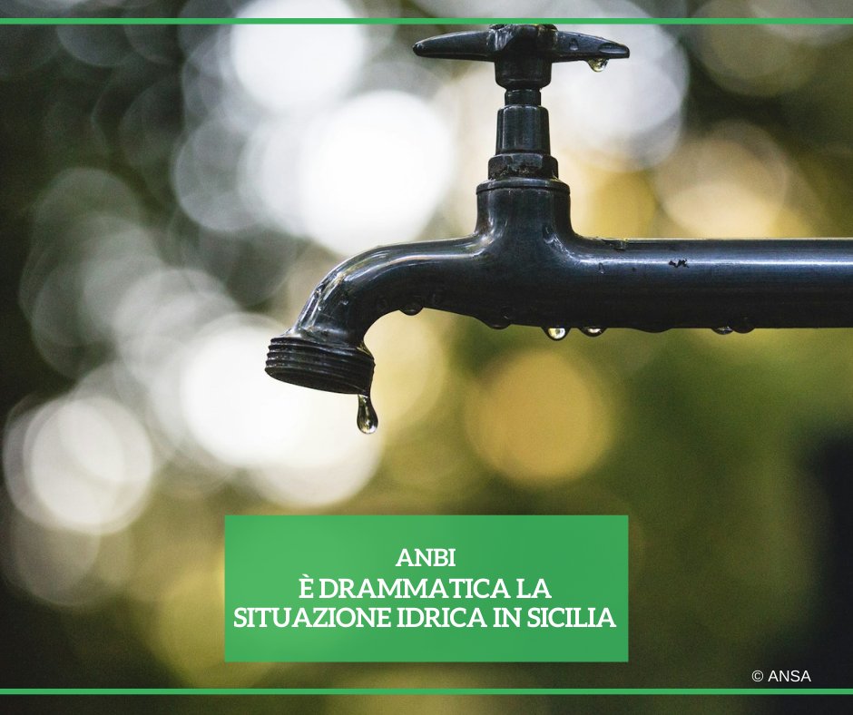 È 'drammatica' la 'situazione idrica della #Sicilia'. Lo ha comunicato l'@ANBI_Nazionale: 'negli invasi mancano complessivamente circa 670 milioni di metri cubi d'acqua, si è ben 145 milioni sotto al precedente record negativo del 2017'. #ANSAAmbiente ➡️ bit.ly/4dreOS8