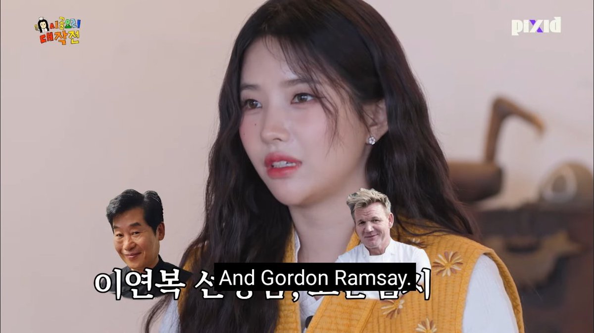 Soyeon can learn to make Beef Wellington but Gordon could never make Queencard