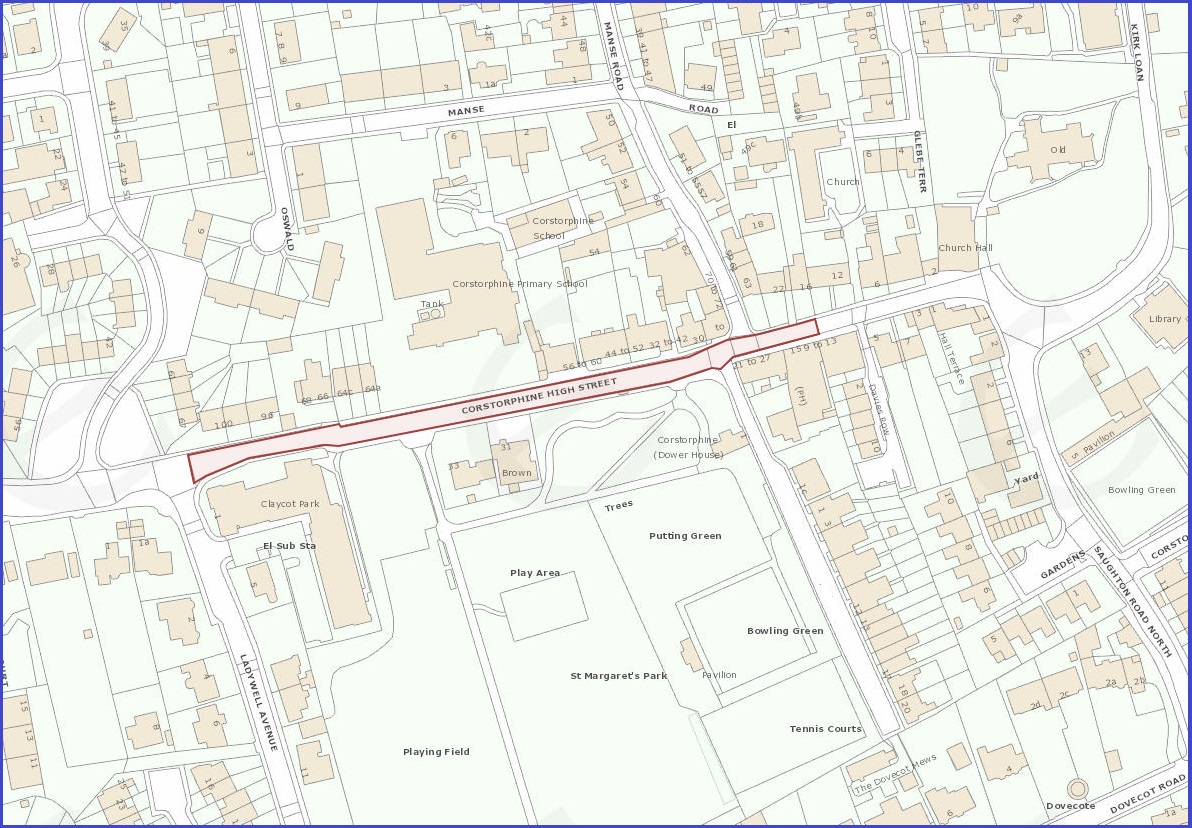 Corstorphine High Street 🚧 ⛔ This road will be closed between Ladywell Avenue and Kirk Loan on Sunday 5 May for the installation of traffic calming measures. Lothian Buses service 1 diverted - bit.ly/3Qrx83V #edintravel