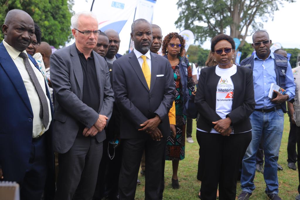 @cphluganda is represented at the world malaria day by the Commissioner Dr. Susan Nabadda and event is officiated by the Deputy Speaker of @pwatchug Rt. Hon. @Thomas_Tayebwa & @GlobalFund ED Mr. Peter Sands, @JaneRuth_Aceng @DianaAtwine @MinofHealthUG.