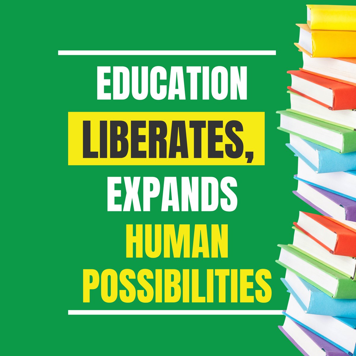 Basic education is essential for individuals to realise their full potential, pursue their passions, and contribute meaningfully to the society. We must invest in education as a nation to break free from the shackles of ignorance and poverty. 
#EducateEveryChild #BasicEducation