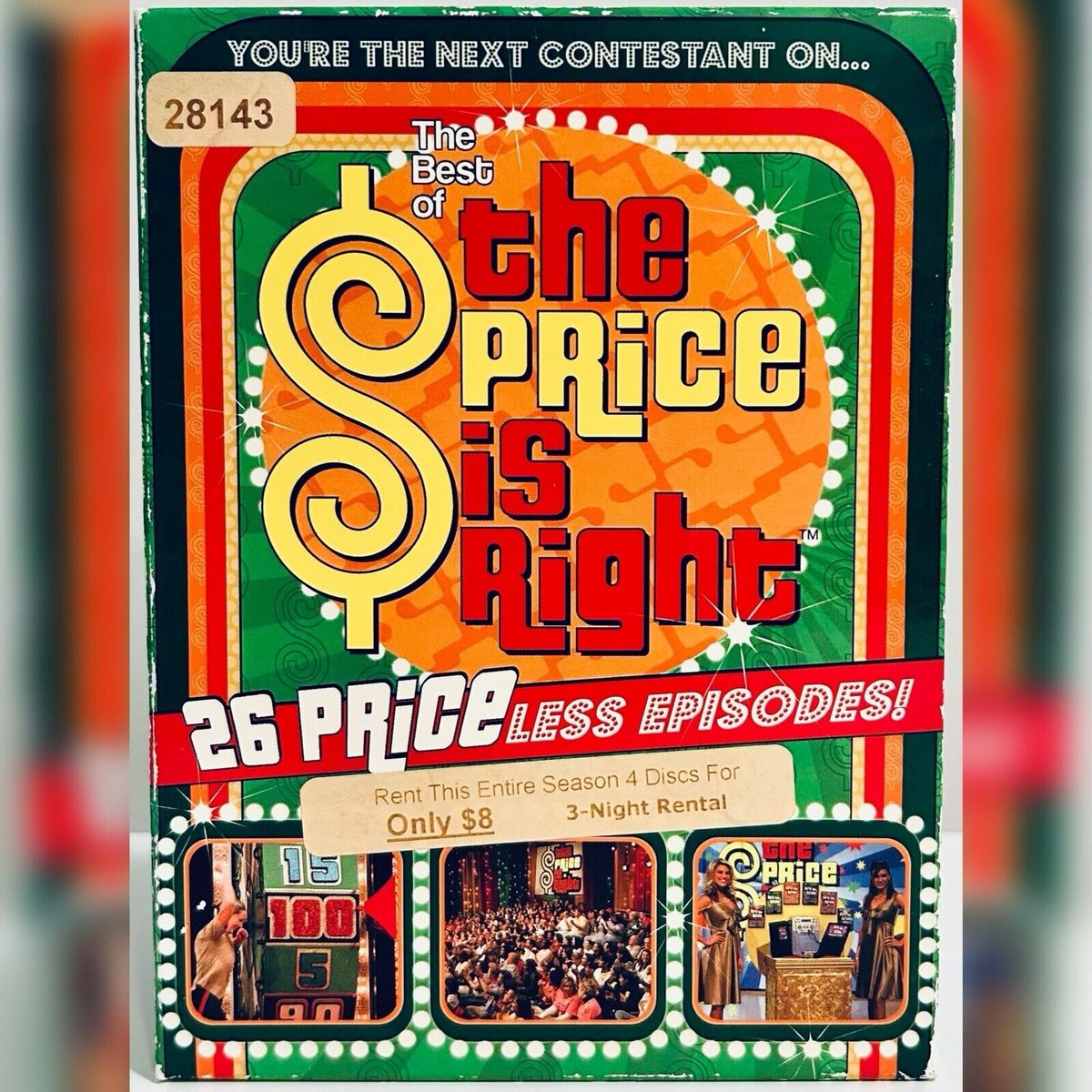 #NewArrival! The Best Of The Price Is Right (DVD) 4-Disc 26 Episodes CBS Bob Barker Rare OOP rareflicksplus.com/product-page/t… #checkitout #BillCullen #BobBarker #PriceIsRight #Tv #Gameshow #Comeondown #CBS #BobBarker #Rare #OOP #HTF #DVD #DVDs #PhysicalMedia #Flashback