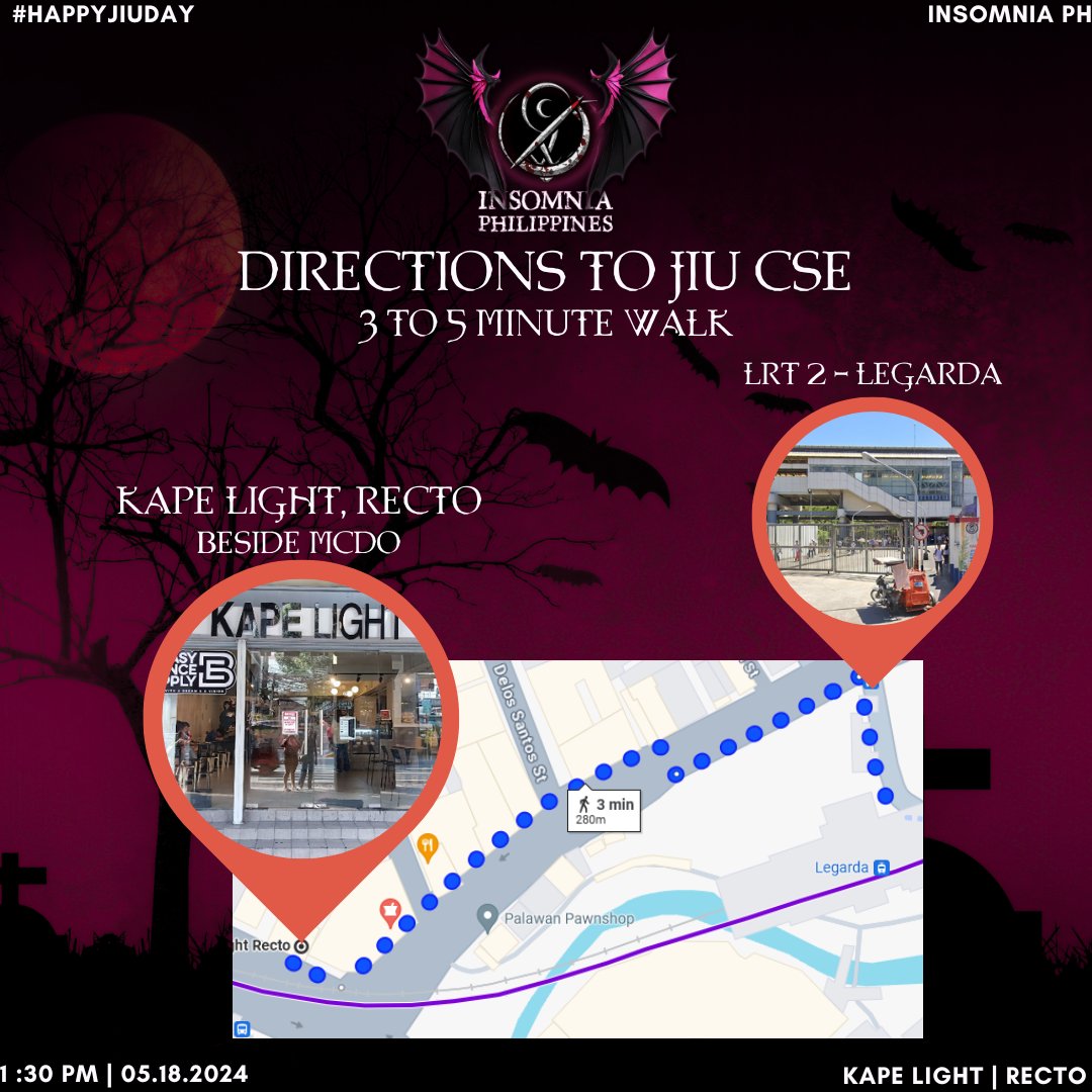 New Location but same CSE vibes. 😉 Here are a few ways to commute to Kape Light Recto using the LRT and MRT Transit. #Dreamcatcher #JIUrneytoImmortality