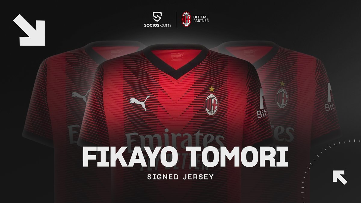 #23 Fikayo Tomori 🌟 A Rossoneri Star 💪 A powerful defender 🔴⚫ Own the signed jersey ➡️ bit.ly/3y2FmJn #RewardYourPassion