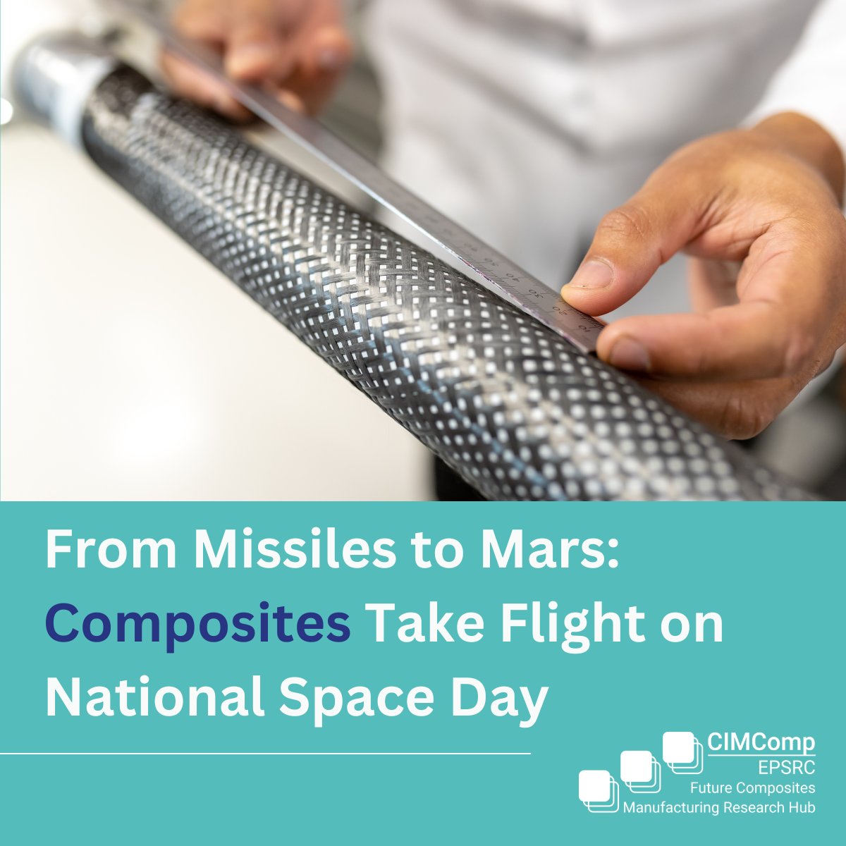 Celebrate #NationalSpaceDay! Composites power space vehicles, from missiles to satellites. See how CIMComp is pushing boundaries: cimcomp.ac.uk/hub-sectors/ae… #CompositesInSpace