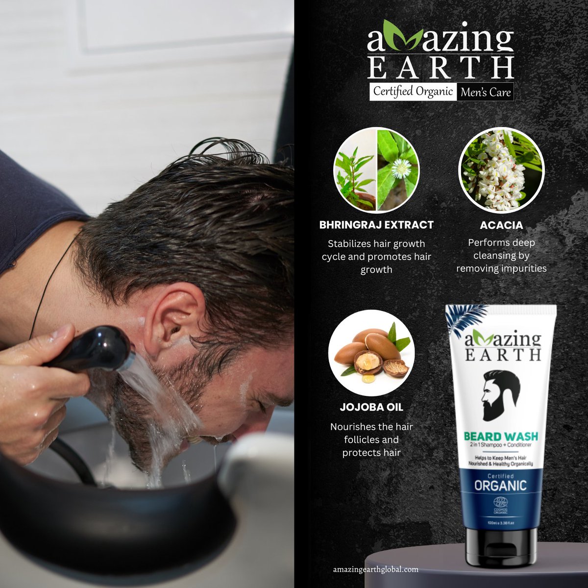 Beard feels like trash when you don't wash it properly.
That’s why you require AMAzing EARTH Beard Wash made of ECOCERT Greenlife-certified natural ingredients.
Buy Now - bit.ly/3ETl1qO
#AMAzingEARTH #beardlove #beard #beardwash #beardshampoo #beardconditioner #beardcare