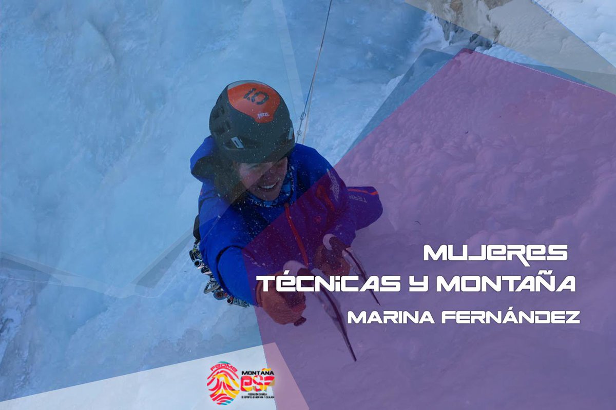 👉🏼Conoce a Marina Fernández, Guía de alta montaña UIAGM 💫“Siempre consigo lo que me propongo, es raro que deje las cosas a medias” 👀 Lee la entrevista completa: fedme.es/mujeres-tecnic… @depespana @COE_es @deportegob #MujeryDeporte #MujeresTecnicasyMontaña