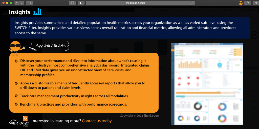 thegarageindia's tweet photo. Discover a revolutionary tool for care teams - Insights, your ultimate solution for a holistic understanding of patient data.
Eager to delve deeper? Request additional information now: https://t.co/QmwdB64DnH
#TheGarage #CareManagement #PatientData #ClaimsData #TheGarageIndia https://t.co/el3PyEVcXo