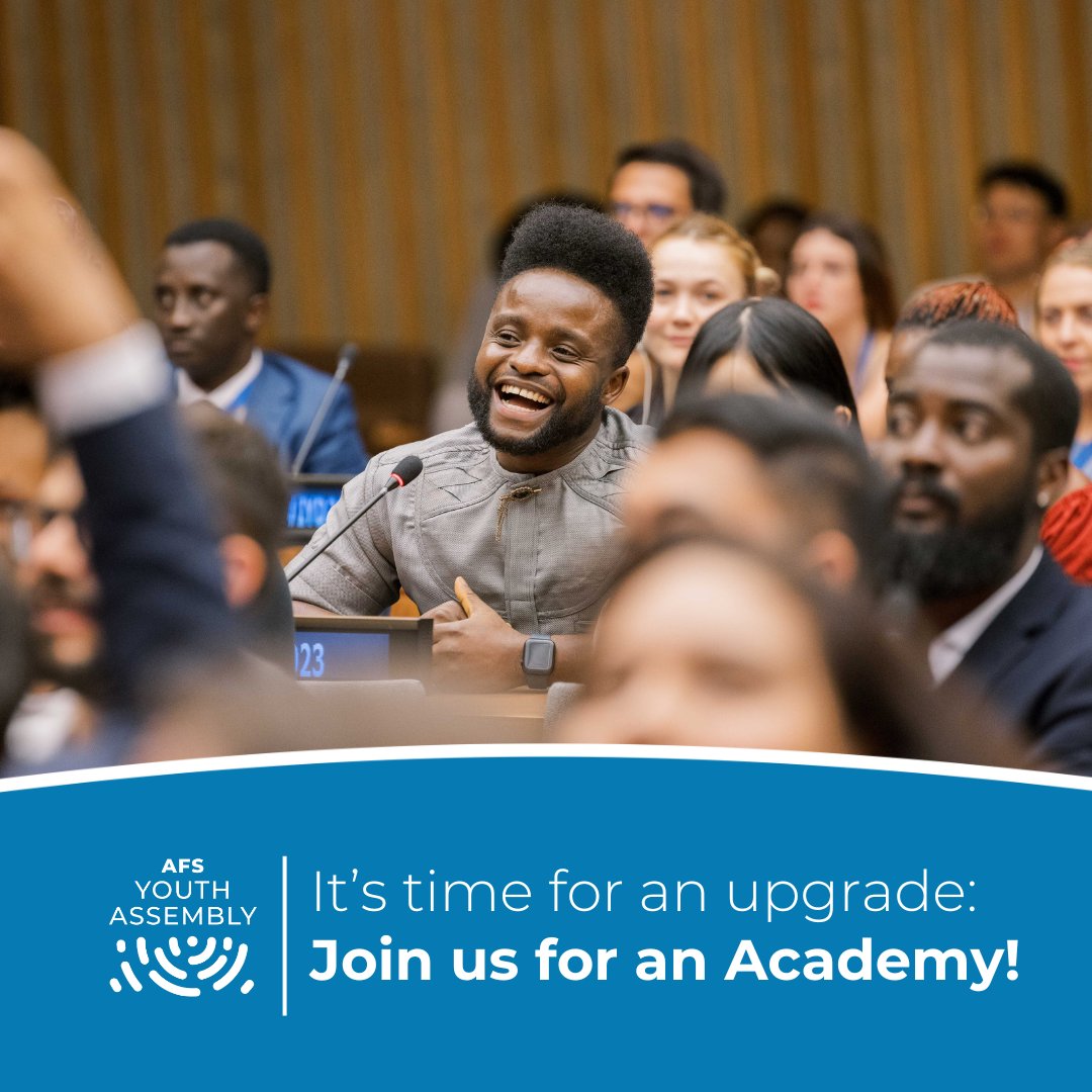 Get the most of your #YA29 experience! Upgrade to an Academy: a special program that includes a series of seminars, organization visits and exclusive events to facilitate learning, connection, engagement and action. Choose the right one: youthassembly.org/academies/?utm…
