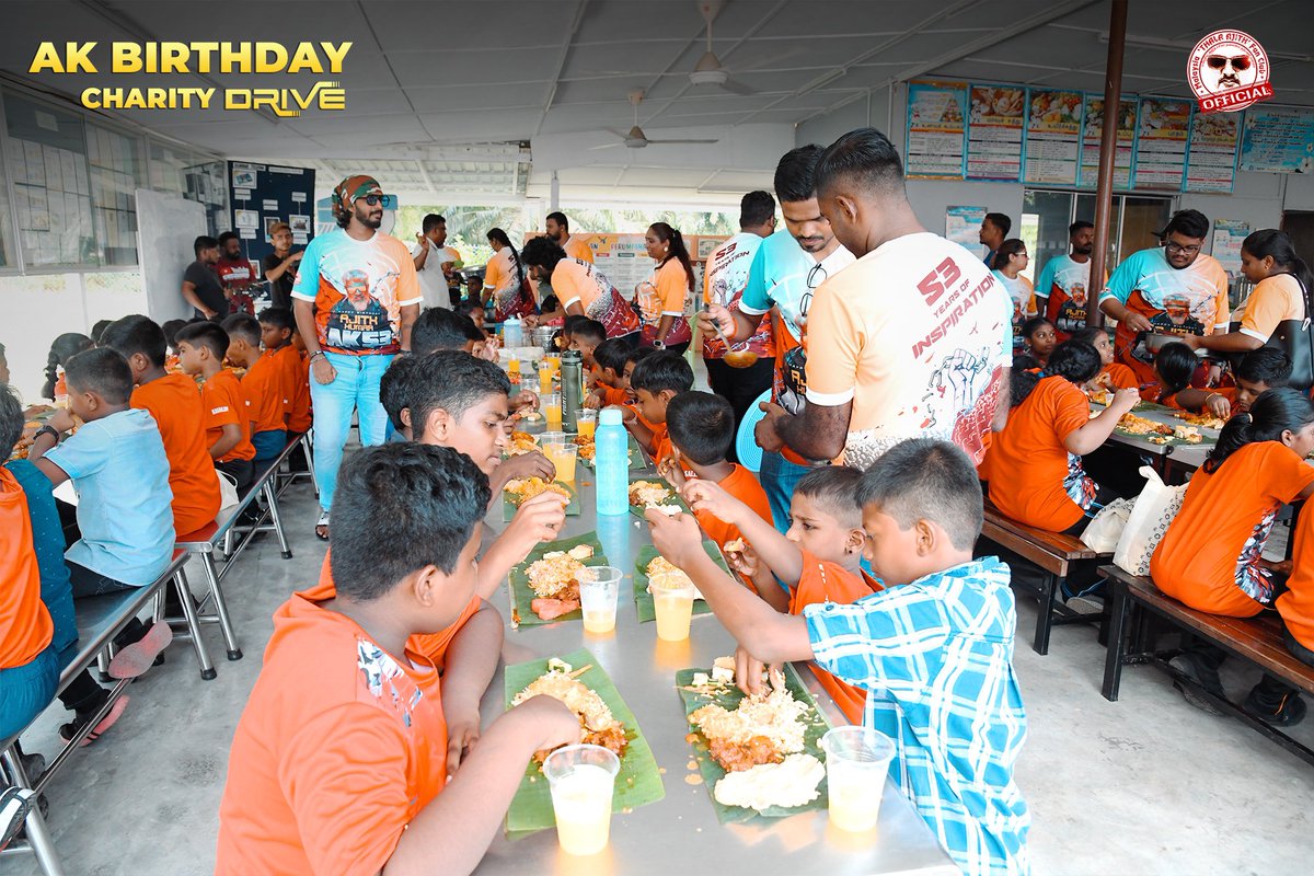 Proud to say, the Malaysian Ajith Fan Club is leading the way in organizing impactful charity events! 🙌❤️🔥 (PART 1) #AKBirthdayCharityDrive #AjithKumar #VidaaMuyarchi #GoodBadUgly #MalaysiaAjithFanClub