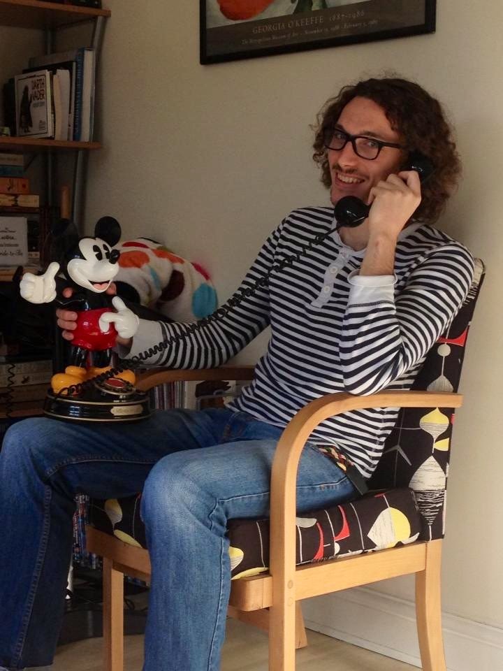 Eeeeee ten years working in ancient DNA for me…here’s the photo of me taking the call from the President of the Natural History Museum - they had a problem and only the kind of man who owns a novelty Micky Mouse landline could help.