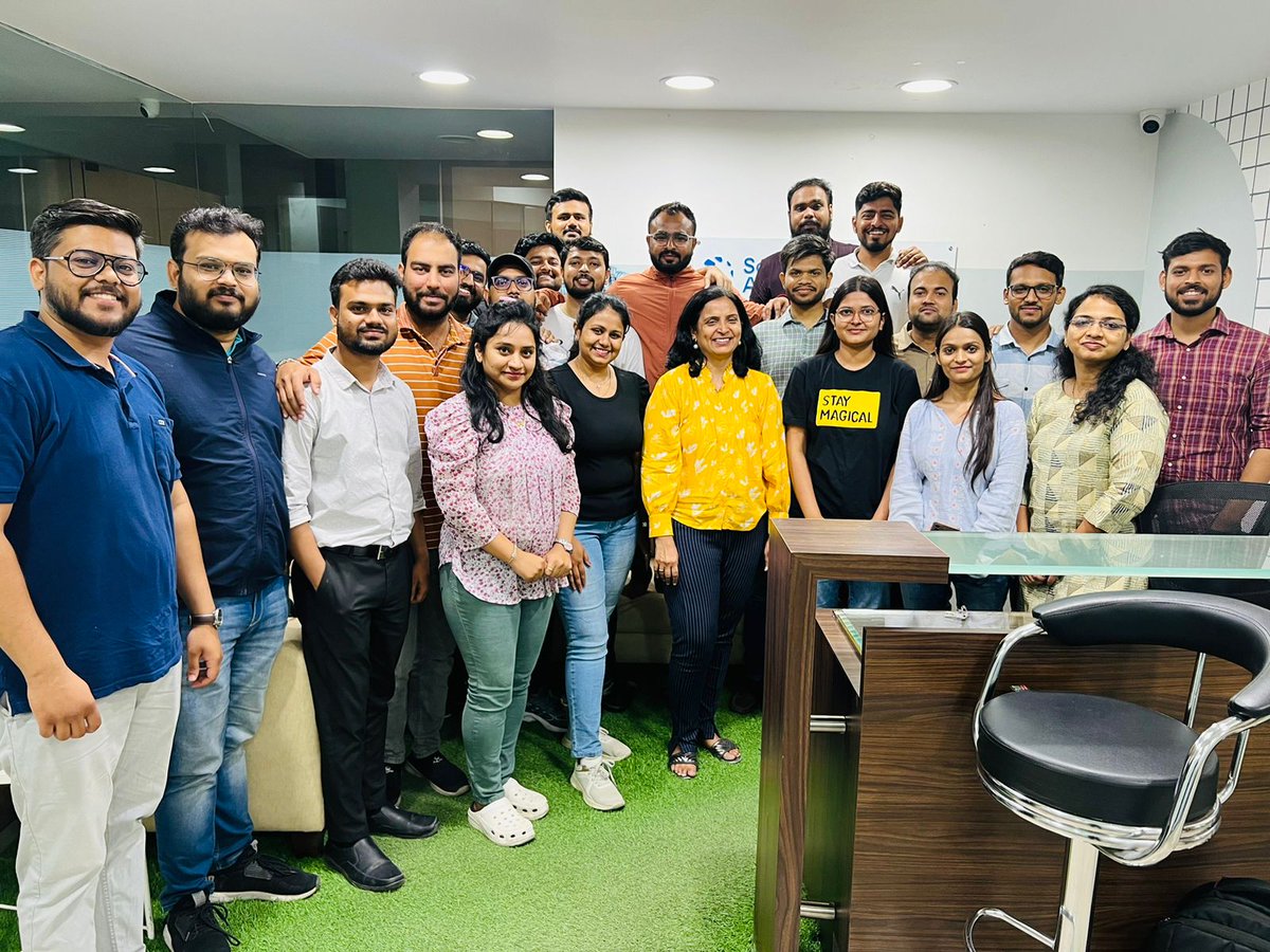 🌟 Enhancing Soft Skills at ScatterPie 🌟 🌟

We recently wrapped up an insightful soft skills session at ScatterPie.

#ScatterpieAnalytics #CareerGrowth #LeadershipSkills #SoftSkills #ProfessionalDevelopment #Teamwork #CommunicationSkills