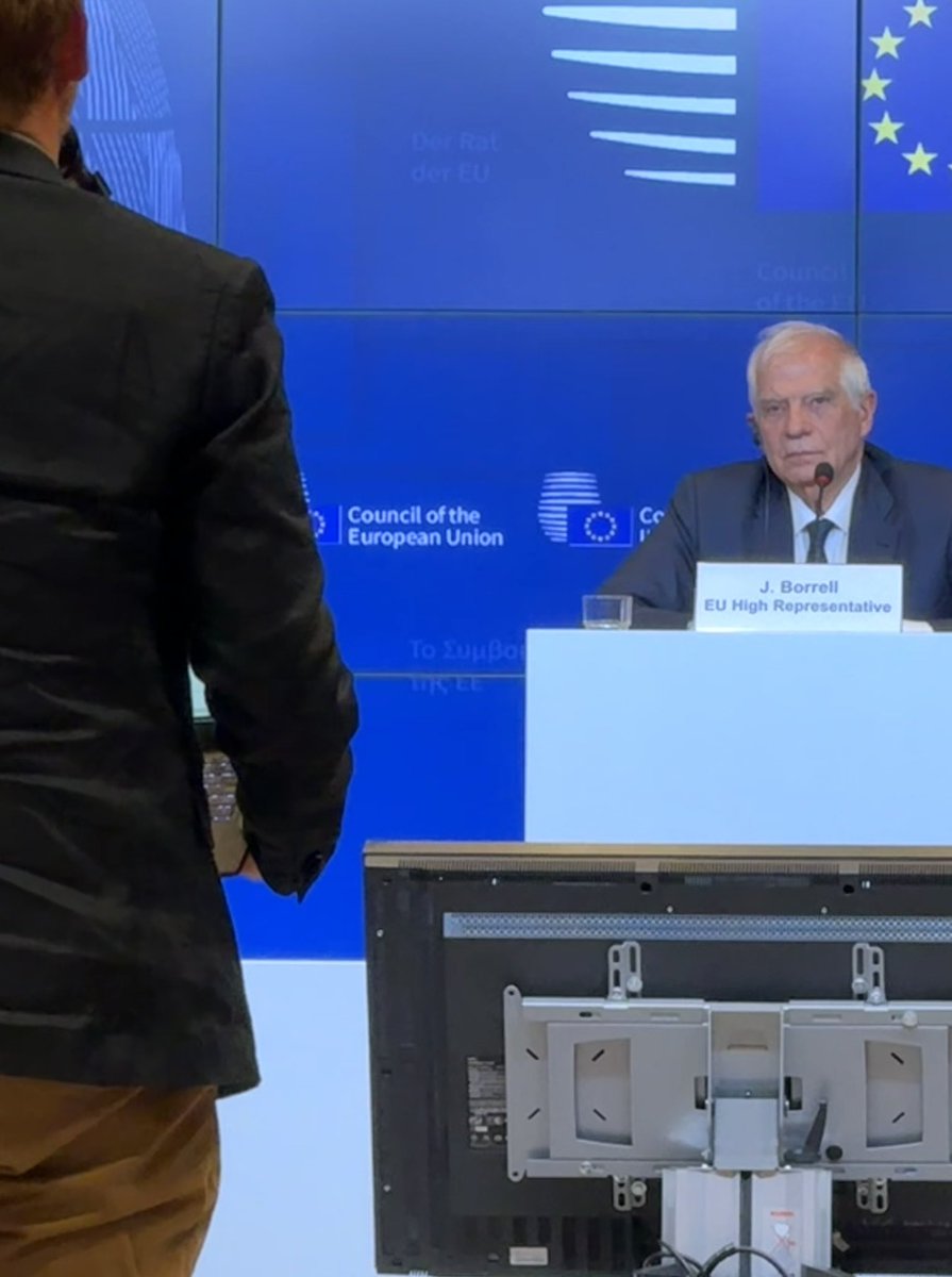 Throwback to last week’s unique opportunity for our participants to attend the FAC press conference in Luxembourg. Surely an enriching experience to hear from HR/VP Josep Borrell in person #EUDiplomacy #FAC @JosepBorrellF @EUCouncil