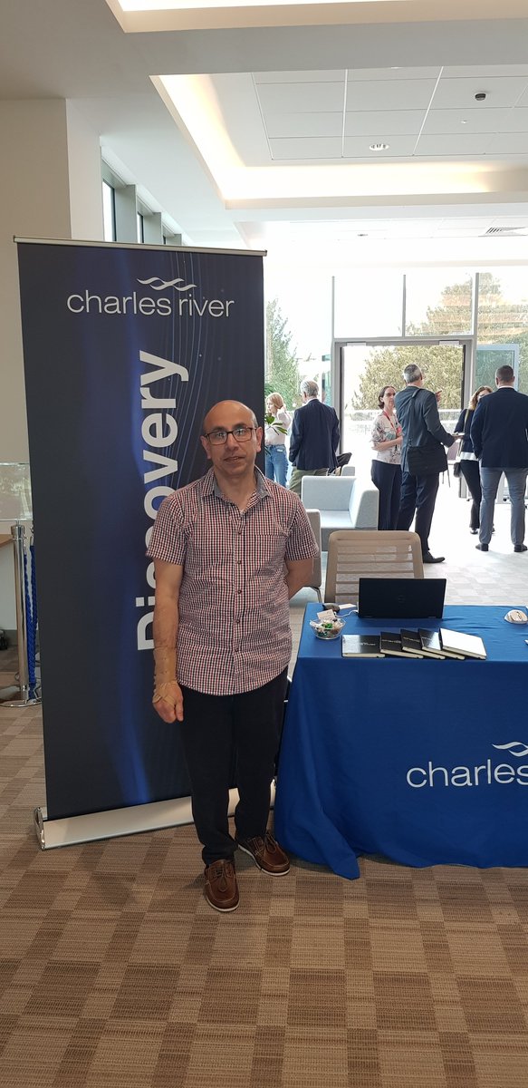 Shamim Choudhury was at the Charles River HTs screening meeting this week. criver.com/en-gb/events?f…