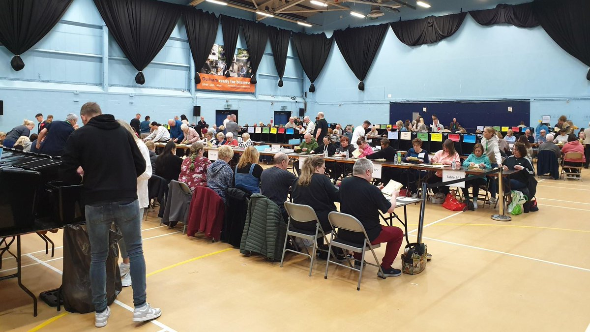Counting has begun in Durham for the North East Mayoral election.