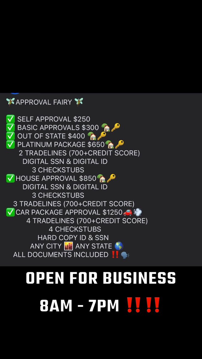 ANNAMAE_____'s tweet image. COME GET APPROVED BY ME #fyp  #cpn #apartmentapproval #trending2024 #explore