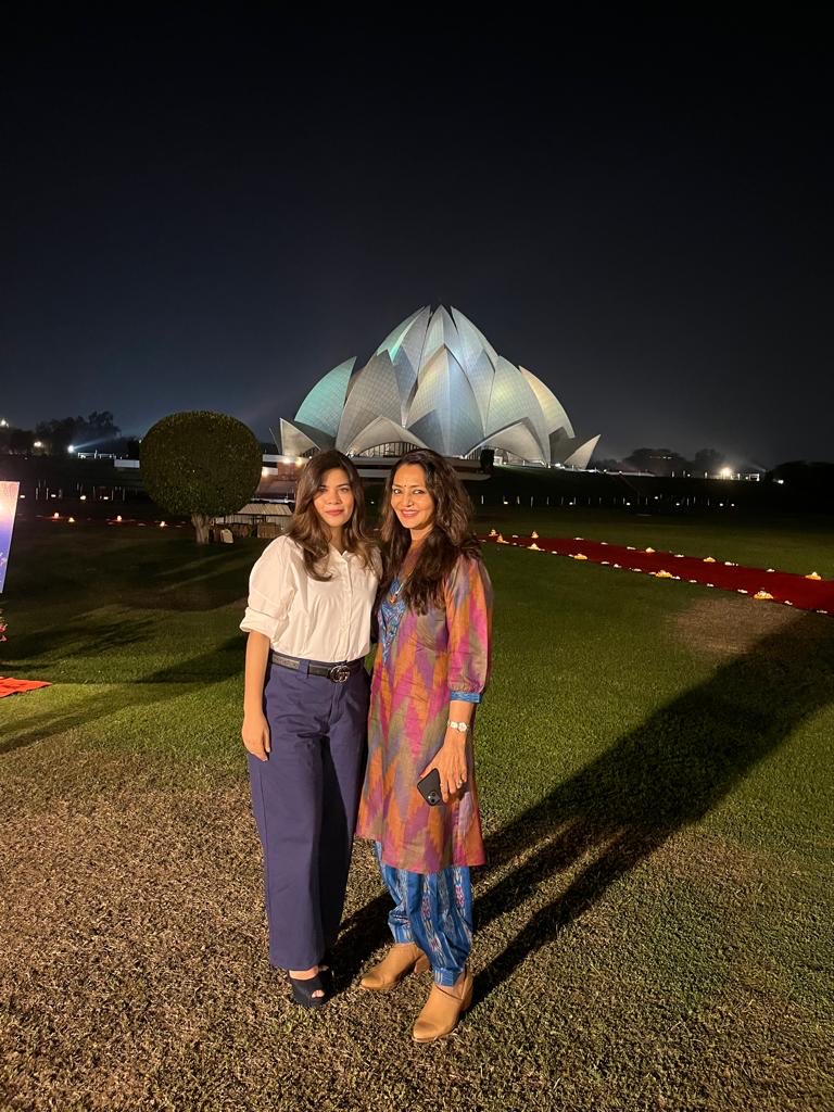 'Reminiscing celebrating the centenary of the Baha'i temple!A century of unity, peace, and spiritual reflections at this iconic landmark. #Baha'iTemple #CentenaryCelebration #UnityInDiversity'