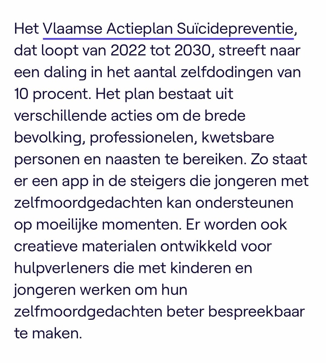 Dus @crevits #failed maar zij heeft allicht #nothingtoprove.