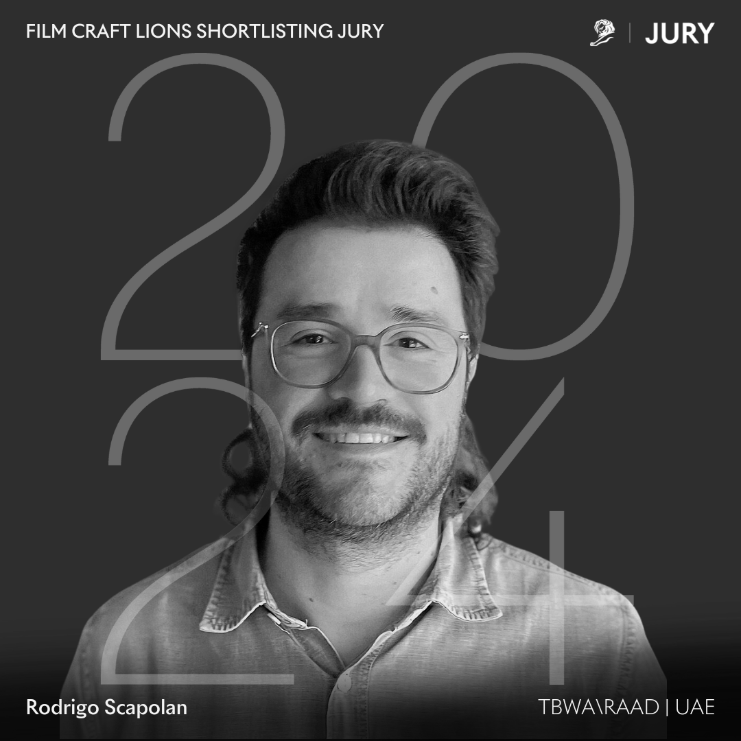 Thrilled to announce that our Creative Director, Rodrigo Scapolan, has been selected to serve on the prestigious Shortlist Jury for the Film Craft category at the iconic Cannes Lions International Festival of Creativity. Congratulations Rod!

#CannesLions #CreativeAwards