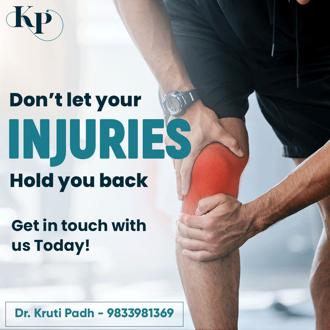 Say goodbye to pain and hello to progress! 
Contact us now and take the first step towards a pain-free life! 🏃‍♂️💪 
#drkrutipadh #physiothearpy #painrelief #injuryrecovery #getmoving